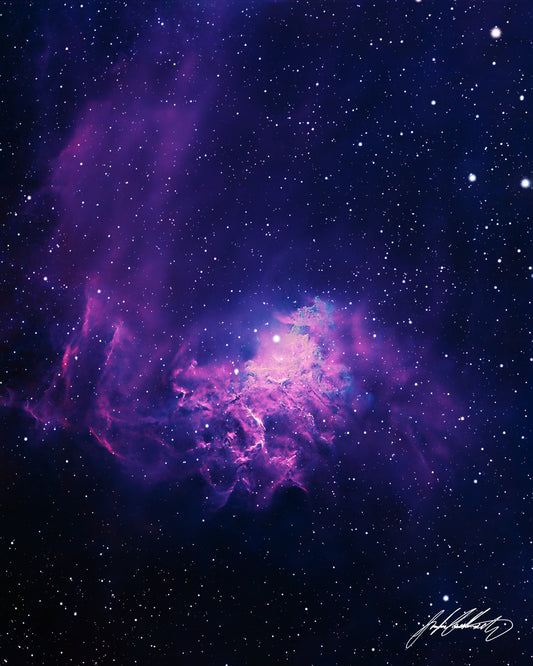The Flaming Star Nebula